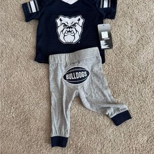 Butler Bulldogs Navy and Gray Outfit (3-6 Months)